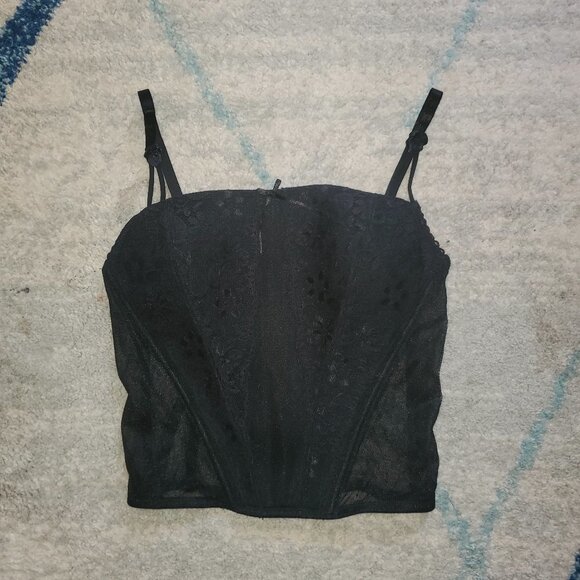Bustier Lace Corset || Medium || EUC - Picture 3 of 10